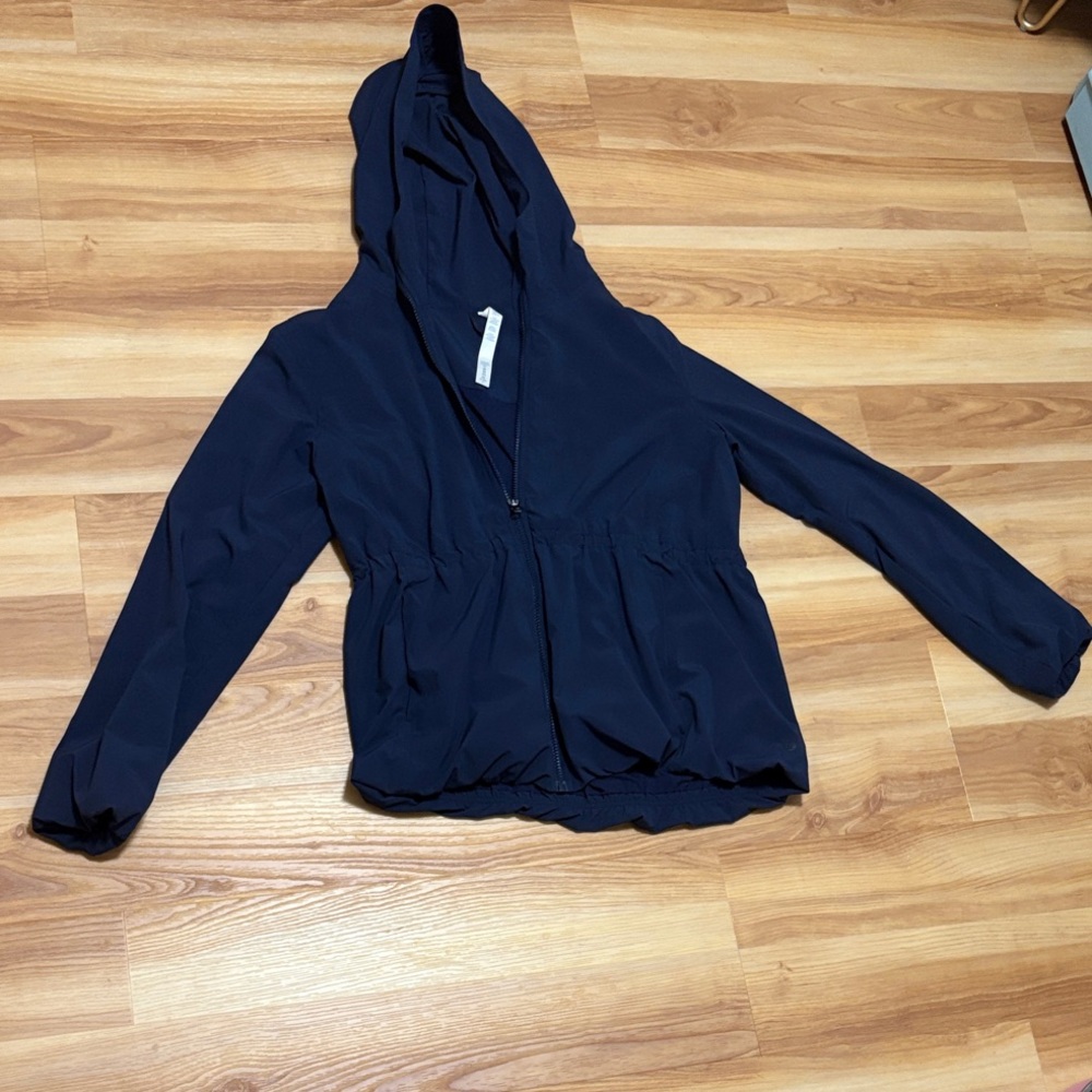 Lululemon Navy Hooded Jacket size 8